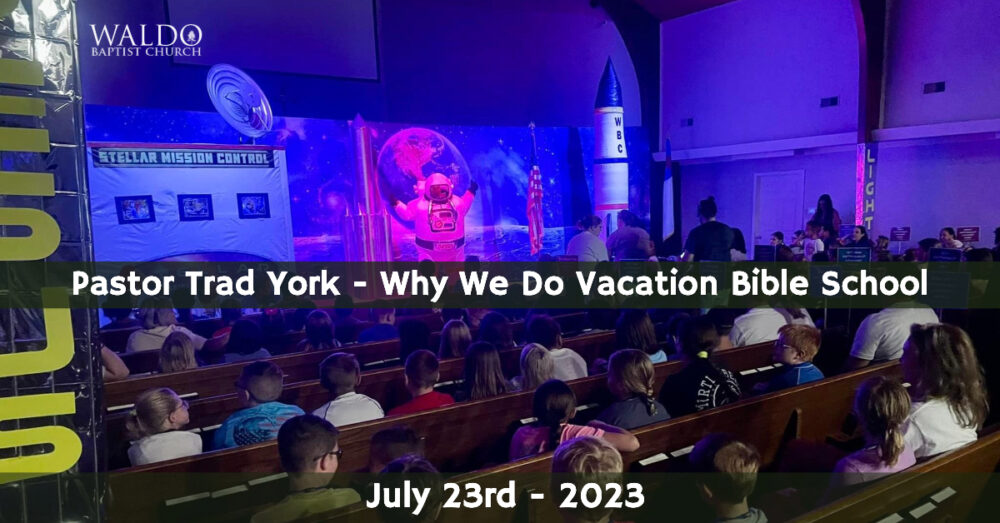 Why We Do Vacation Bible School Image