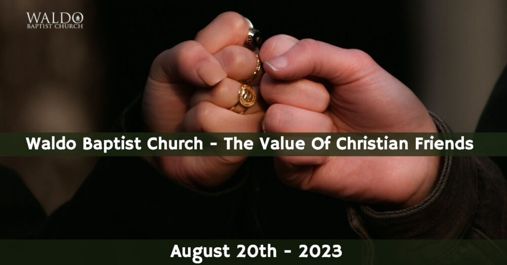 The Value of Christian Friends Image