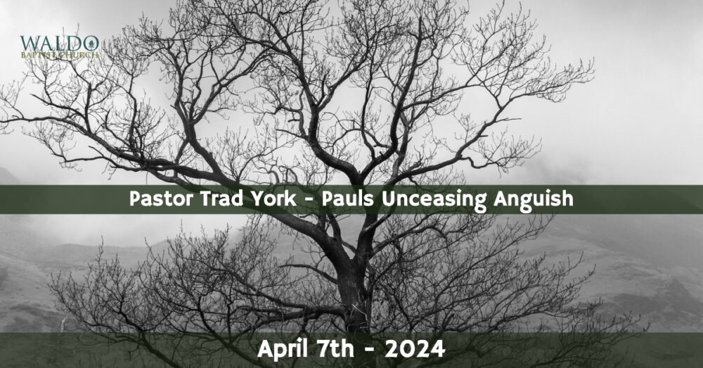 Pauls Unceasing Anguish Image